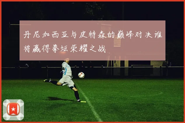 丹尼加西亚与皮特森的巅峰对决谁将赢得拳坛荣耀之战